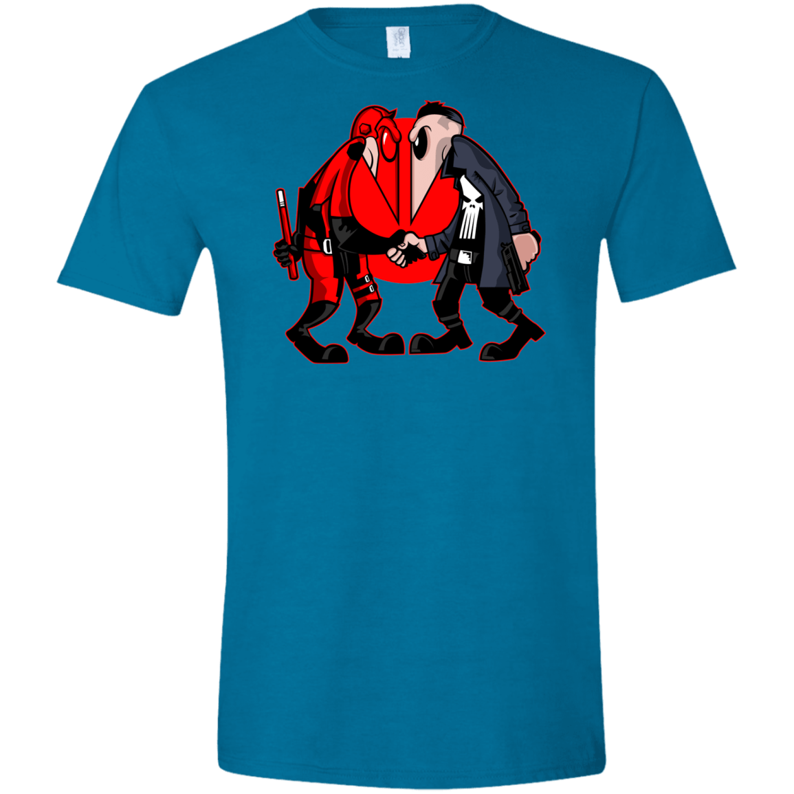 T-Shirts Antique Sapphire / S Hero vs Antihero Men's Semi-Fitted Softstyle