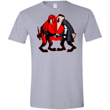 T-Shirts Sport Grey / X-Small Hero vs Antihero Men's Semi-Fitted Softstyle