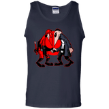 T-Shirts Navy / S Hero vs Antihero Men's Tank Top