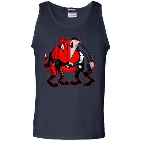 T-Shirts Navy / S Hero vs Antihero Men's Tank Top