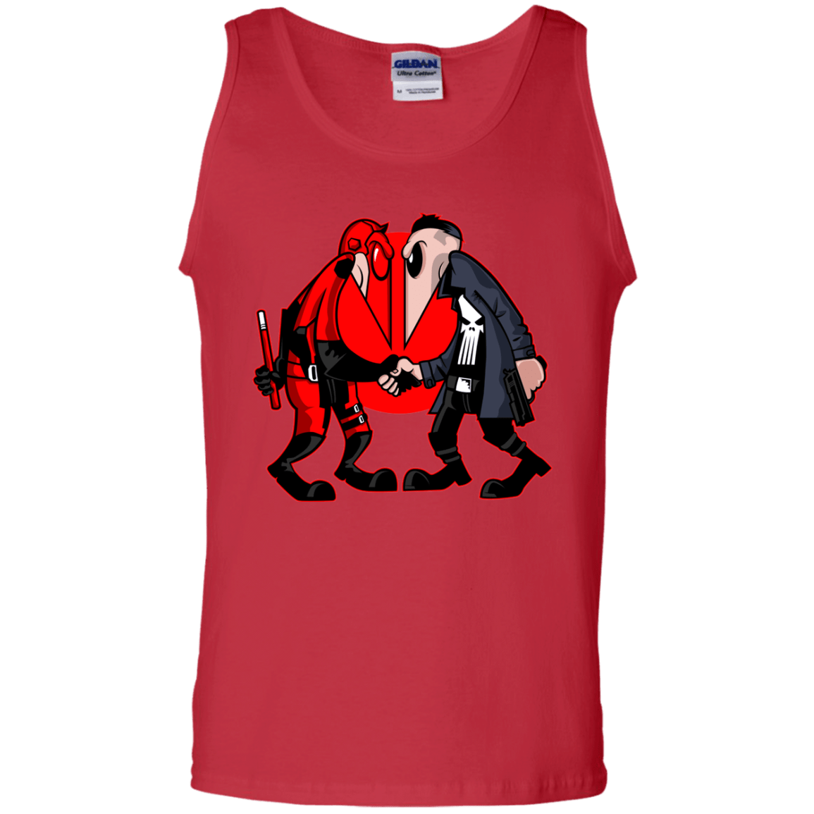 T-Shirts Red / S Hero vs Antihero Men's Tank Top