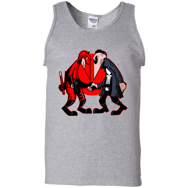 T-Shirts Sport Grey / S Hero vs Antihero Men's Tank Top