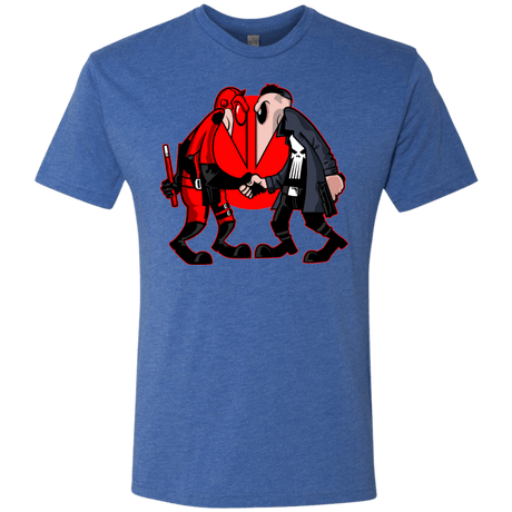 T-Shirts Vintage Royal / S Hero vs Antihero Men's Triblend T-Shirt