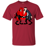 T-Shirts Cardinal / S Hero vs Antihero T-Shirt