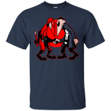 T-Shirts Navy / S Hero vs Antihero T-Shirt