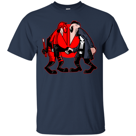 T-Shirts Navy / S Hero vs Antihero T-Shirt