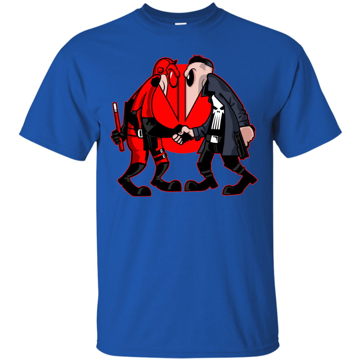 T-Shirts Royal / S Hero vs Antihero T-Shirt