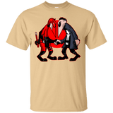 T-Shirts Vegas Gold / S Hero vs Antihero T-Shirt