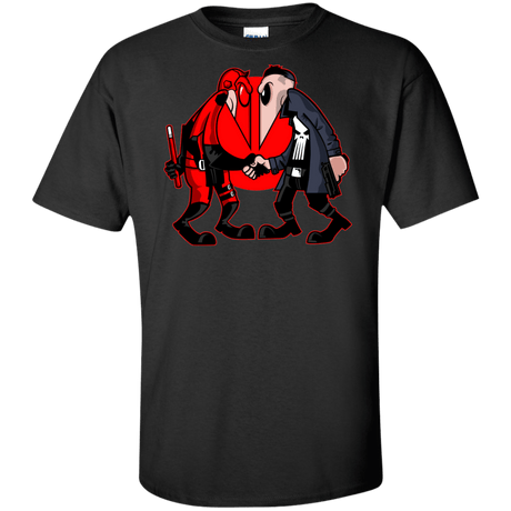 T-Shirts Black / XLT Hero vs Antihero Tall T-Shirt