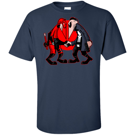 T-Shirts Navy / XLT Hero vs Antihero Tall T-Shirt