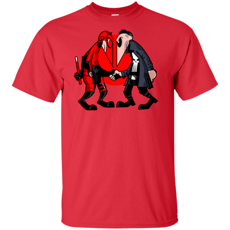 T-Shirts Red / XLT Hero vs Antihero Tall T-Shirt