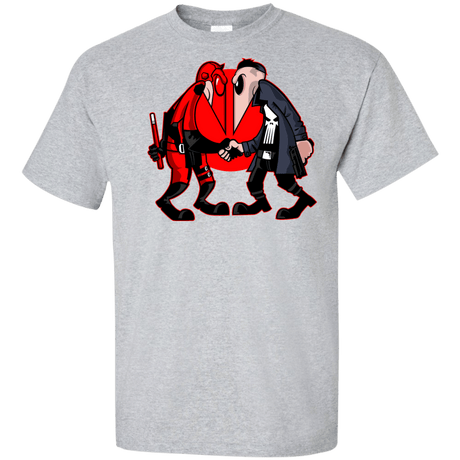 T-Shirts Sport Grey / XLT Hero vs Antihero Tall T-Shirt