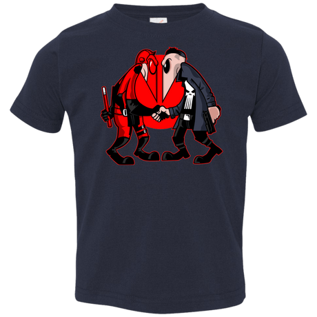 T-Shirts Navy / 2T Hero vs Antihero Toddler Premium T-Shirt