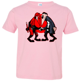 T-Shirts Pink / 2T Hero vs Antihero Toddler Premium T-Shirt