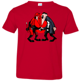 T-Shirts Red / 2T Hero vs Antihero Toddler Premium T-Shirt