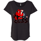 T-Shirts Vintage Black / X-Small Hero vs Antihero Triblend Dolman Sleeve