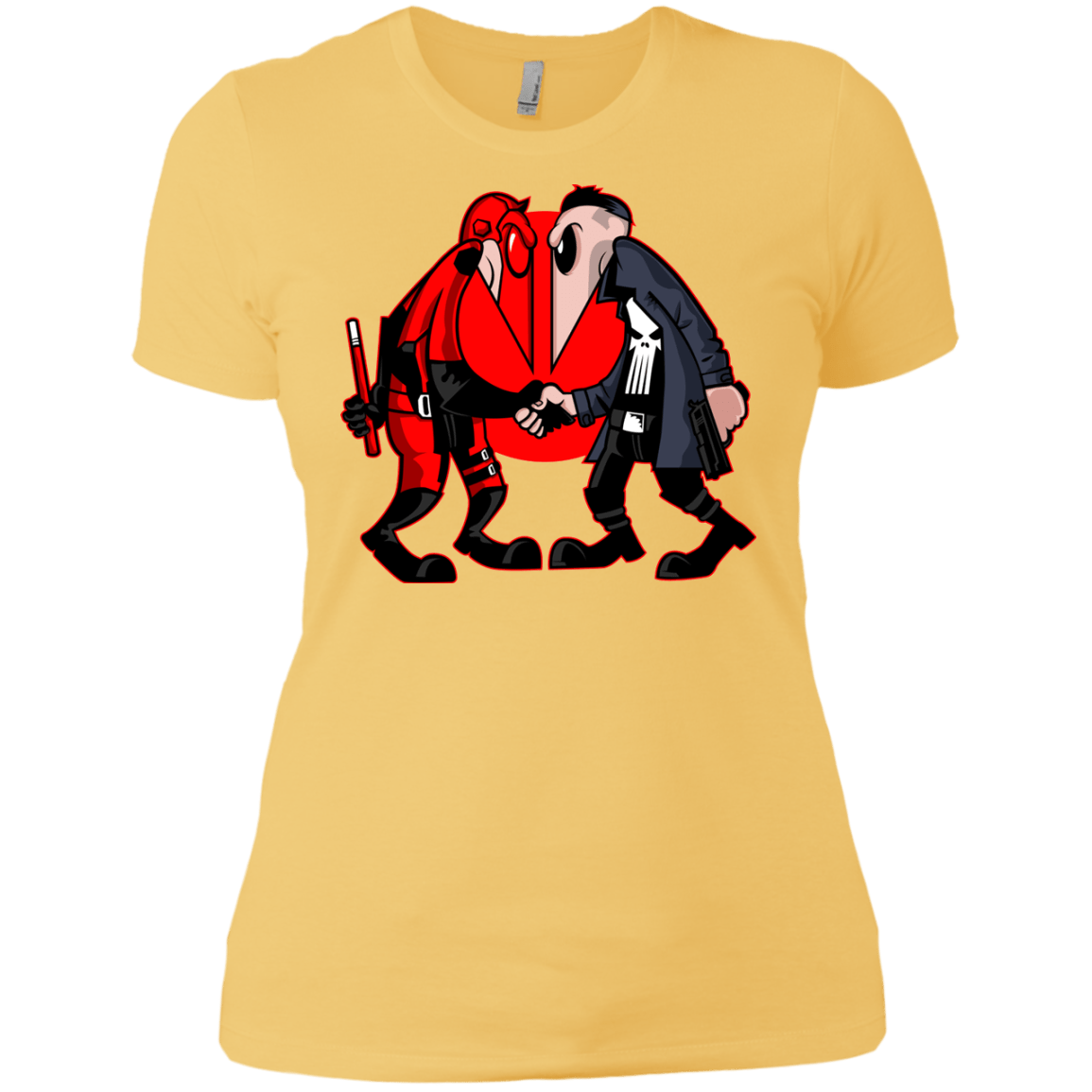 T-Shirts Banana Cream/ / X-Small Hero vs Antihero Women's Premium T-Shirt