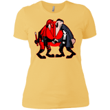 T-Shirts Banana Cream/ / X-Small Hero vs Antihero Women's Premium T-Shirt