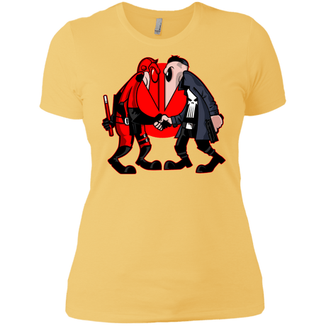 T-Shirts Banana Cream/ / X-Small Hero vs Antihero Women's Premium T-Shirt