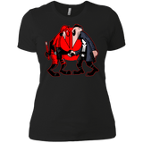 T-Shirts Black / X-Small Hero vs Antihero Women's Premium T-Shirt