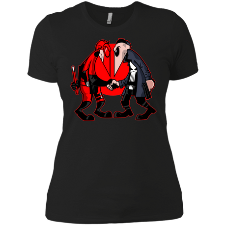 T-Shirts Black / X-Small Hero vs Antihero Women's Premium T-Shirt