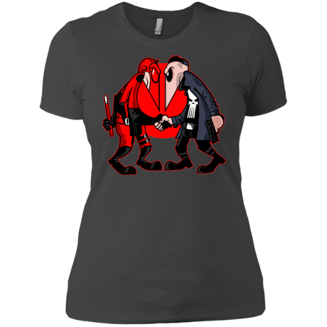 T-Shirts Heavy Metal / X-Small Hero vs Antihero Women's Premium T-Shirt