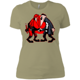 T-Shirts Light Olive / X-Small Hero vs Antihero Women's Premium T-Shirt