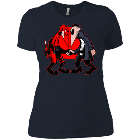 T-Shirts Midnight Navy / X-Small Hero vs Antihero Women's Premium T-Shirt