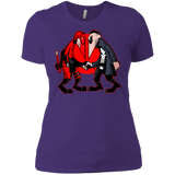 T-Shirts Purple Rush/ / X-Small Hero vs Antihero Women's Premium T-Shirt