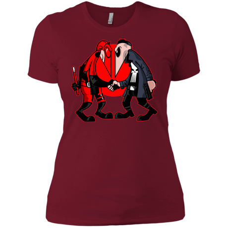 T-Shirts Scarlet / X-Small Hero vs Antihero Women's Premium T-Shirt