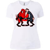 T-Shirts White / X-Small Hero vs Antihero Women's Premium T-Shirt