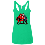 T-Shirts Envy / X-Small Hero vs Antihero Women's Triblend Racerback Tank