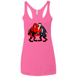 T-Shirts Vintage Pink / X-Small Hero vs Antihero Women's Triblend Racerback Tank