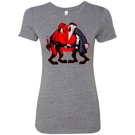 T-Shirts Premium Heather / S Hero vs Antihero Women's Triblend T-Shirt