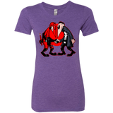 T-Shirts Purple Rush / S Hero vs Antihero Women's Triblend T-Shirt