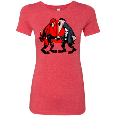 T-Shirts Vintage Red / S Hero vs Antihero Women's Triblend T-Shirt