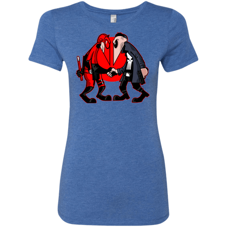 T-Shirts Vintage Royal / S Hero vs Antihero Women's Triblend T-Shirt