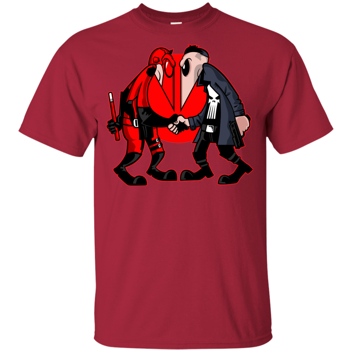 T-Shirts Cardinal / YXS Hero vs Antihero Youth T-Shirt