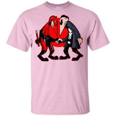 T-Shirts Light Pink / YXS Hero vs Antihero Youth T-Shirt