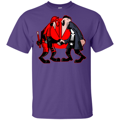 T-Shirts Purple / YXS Hero vs Antihero Youth T-Shirt