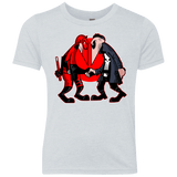 T-Shirts Heather White / YXS Hero vs Antihero Youth Triblend T-Shirt