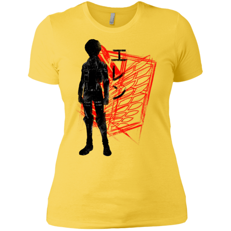 T-Shirts Vibrant Yellow / X-Small Hero Women's Premium T-Shirt