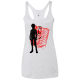 T-Shirts Heather White / X-Small Hero Women's Triblend Racerback Tank