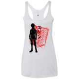 T-Shirts Heather White / X-Small Hero Women's Triblend Racerback Tank