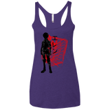 T-Shirts Purple / X-Small Hero Women's Triblend Racerback Tank