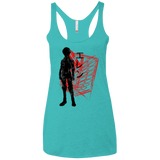 T-Shirts Tahiti Blue / X-Small Hero Women's Triblend Racerback Tank