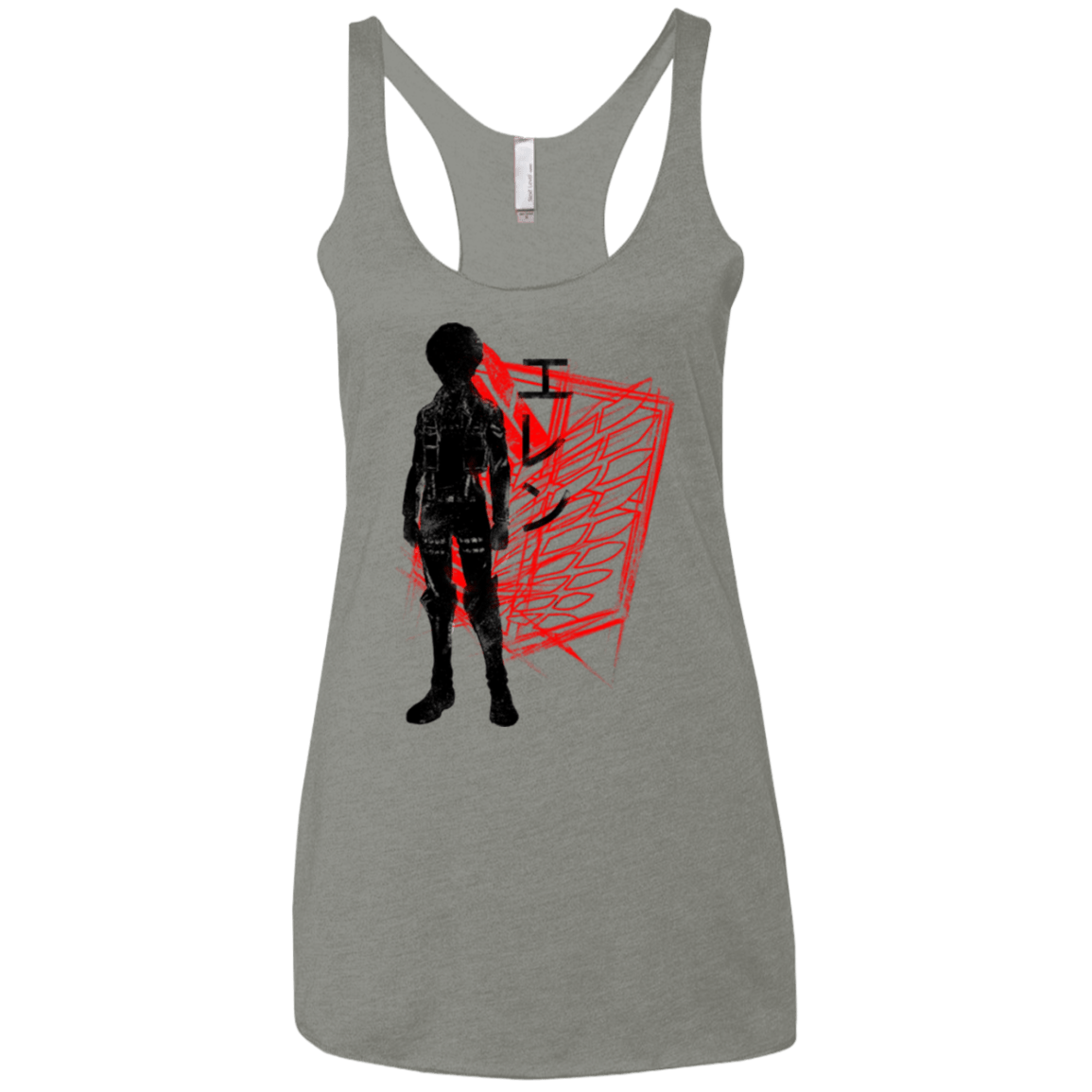 T-Shirts Venetian Grey / X-Small Hero Women's Triblend Racerback Tank