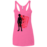 T-Shirts Vintage Pink / X-Small Hero Women's Triblend Racerback Tank