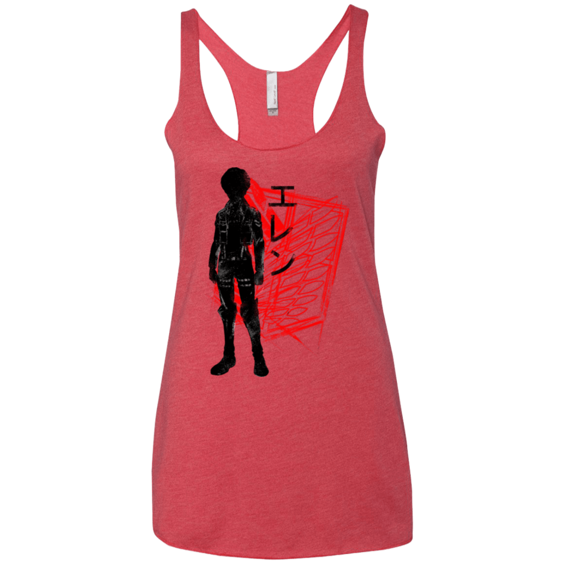 T-Shirts Vintage Red / X-Small Hero Women's Triblend Racerback Tank