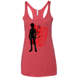 T-Shirts Vintage Red / X-Small Hero Women's Triblend Racerback Tank